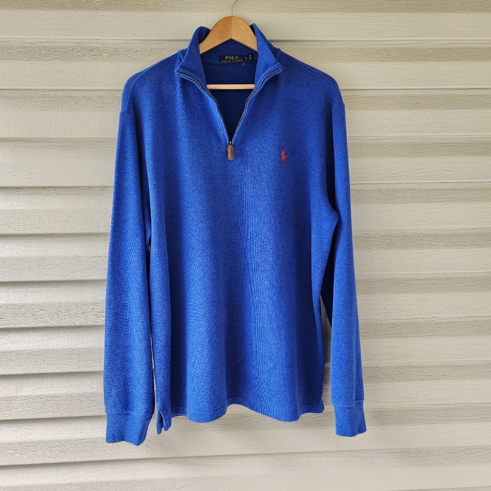 POLO Ralph Lauren blue men's pullover size L